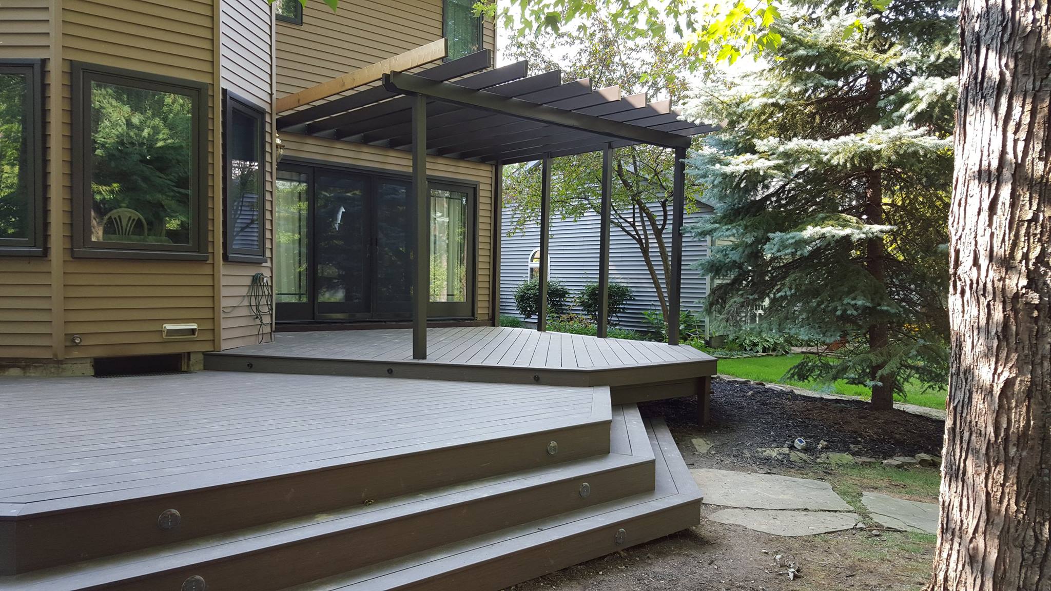 Deck project by Wheeler Construction